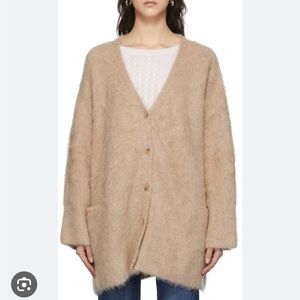 Toteme oversized alpaca cardigan